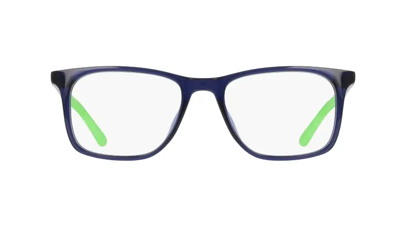 Junior Nike NIKE 5071 410 Montature da vista Bio-iniettato Blu Squadrata Normale miniatura 2