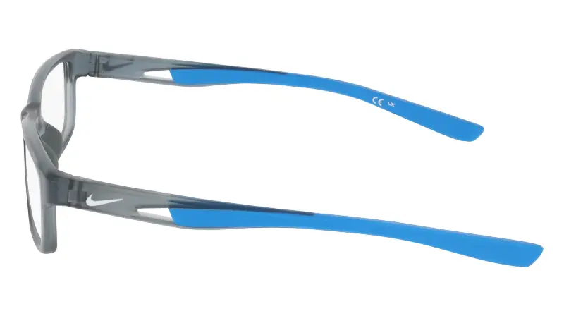 Junior Nike NIKE 5102 034 Montature da vista Bio-iniettato Grigio Squadrata Normale miniatura 3