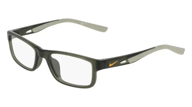 Junior Nike NIKE 5102 315 Montature da vista Bio-iniettato Verde Squadrata Normale