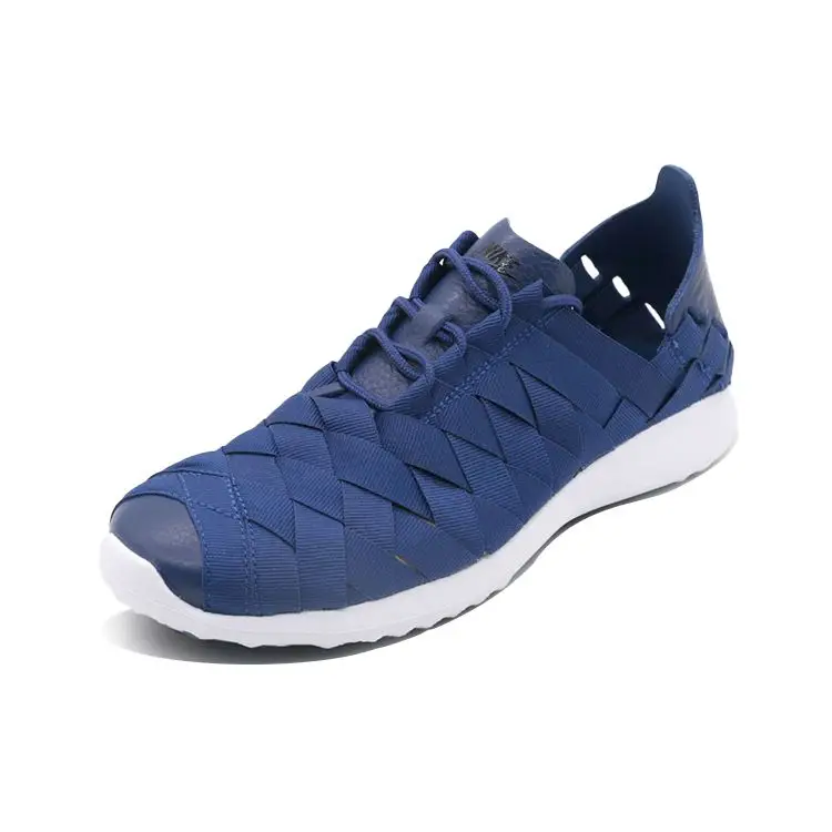 Juvenate Woven Comode Casual Antiscivolo Resistenti Traspiranti Leggere Scarpe Lifestyle Basse da Donna sneaker Blu 833824-401 36 miniatura 2