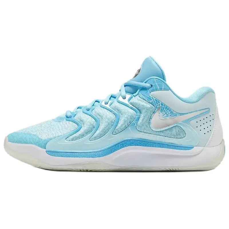 KD 17 EP Pacchetto Natale Scarpe da Ginnastica da Uomo Blu Acquario-Blu Ghiaccio-Blu FZ1526-400 41