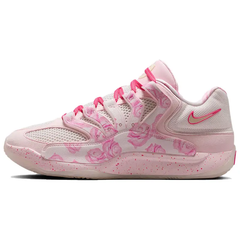 KD 18 NRG EP Aunt Pearl Scarpe da Ginnastica da Uomo Perla Rosa-Rosa Laser-Fucsia HV1999-600 41