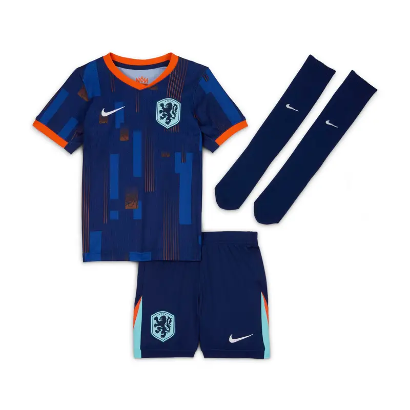 Kit esterno per bambini Paesi Bassi 2024/25 Bleu