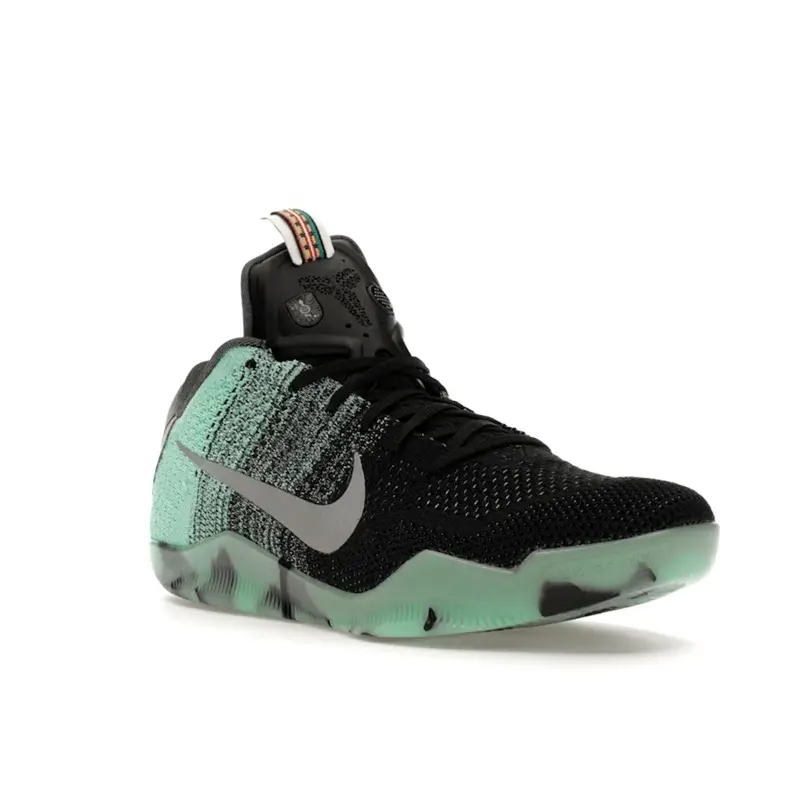 Kobe 11 Elite Low All Star - Northern Lights Scarpe da Uomo Verde Verde-Luminescence Nero-Viola Persiano 822521-305 44 miniatura 3