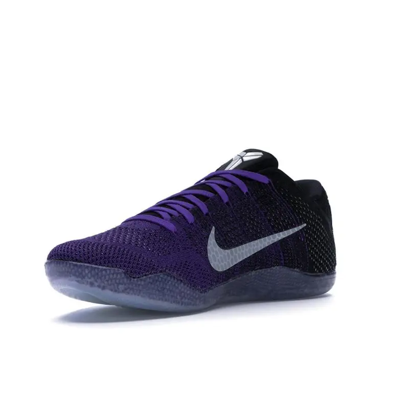 Kobe 11 Elite Low Eulogy Sneakers da Uomo Viola Hyper-Grape-Bianco-Nero-Oro Università-Cremisi Brillante 822675-510 44 5 miniatura 2