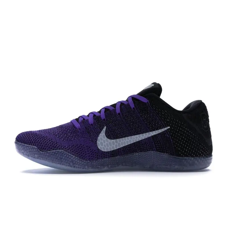 Kobe 11 Elite Low Eulogy Sneakers da Uomo Viola Hyper-Grape-Bianco-Nero-Oro Università-Cremisi Brillante 822675-510 44 5 miniatura 4