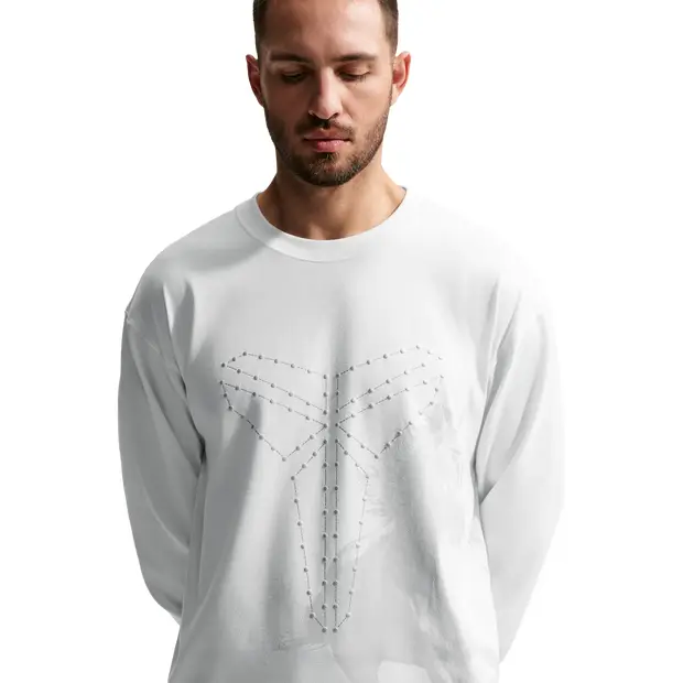 Kobe Uomo - Magliette Bianco - di cotone White