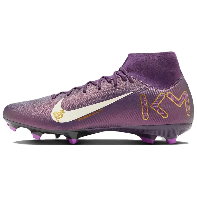 Kylian Mbappé x Nike Zoom Mercurial Superfly 10 Academy MG Viola Grandi Sneakers Unisex Avorio Pallido HJ7309-500 43