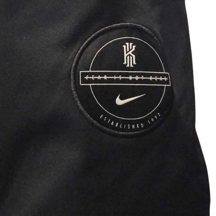 Kyrie Irving Giacca Calda Antivento Impermeabile con Cappuccio Uomo Giacche Nero AH5667-010 M miniatura 3