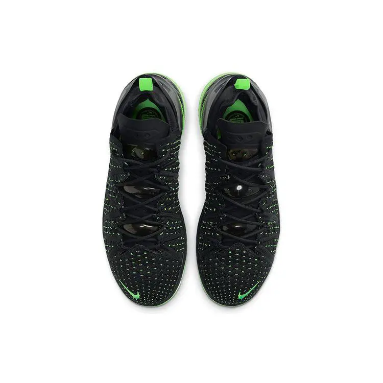 LeBron 18 EP Dunkman Sneakers da Uomo Nero Verde Elettrico CQ9284-005 41 miniatura 2