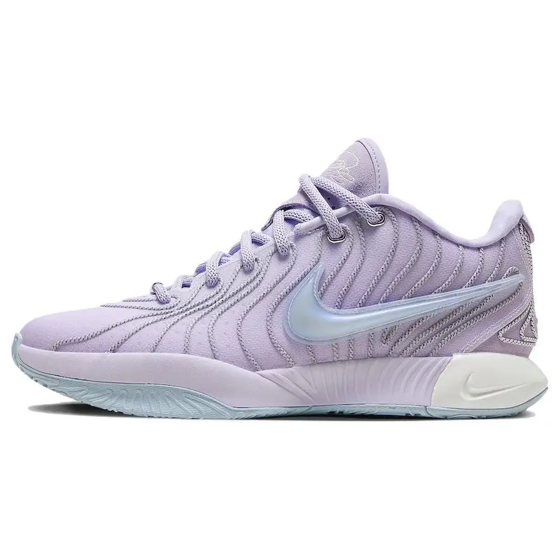 LeBron 21 EP Serenity Scarpe da Ginnastica da Uomo Viola Barely-Grape Lilac-Bloom HF5352-500 45