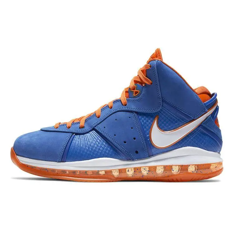LeBron 8 HWC Scarpe da Ginnastica da Uomo Blu Varsity-Royal Arancione-Blaze CV1750-400 41