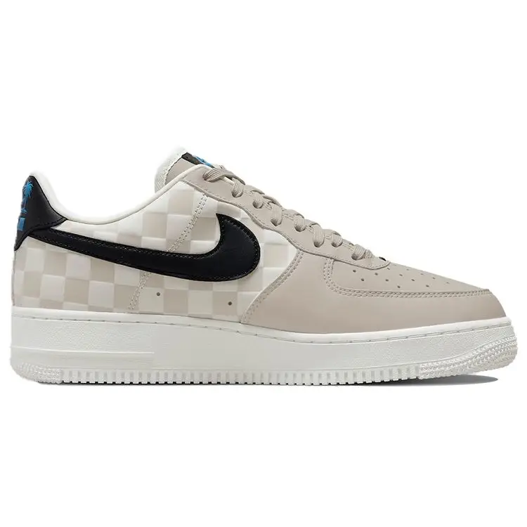 LeBron James x Nike Air Force 1 Strive For Greatness Sneakers da Uomo Marrone chiaro DC8877-200 42.5 miniatura 4