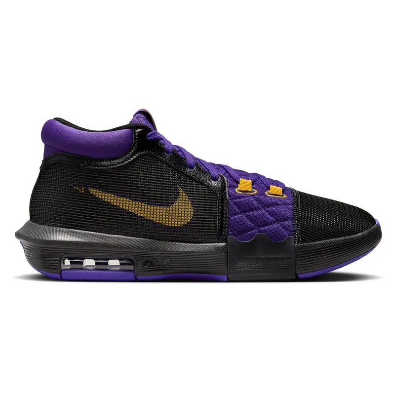 Lebron Witness VII Nero Viola - Scarpe Basket Uomo EUR 47 / US 12,5