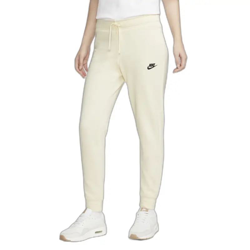 Legging donna Nike Club Fleece MR Beige
