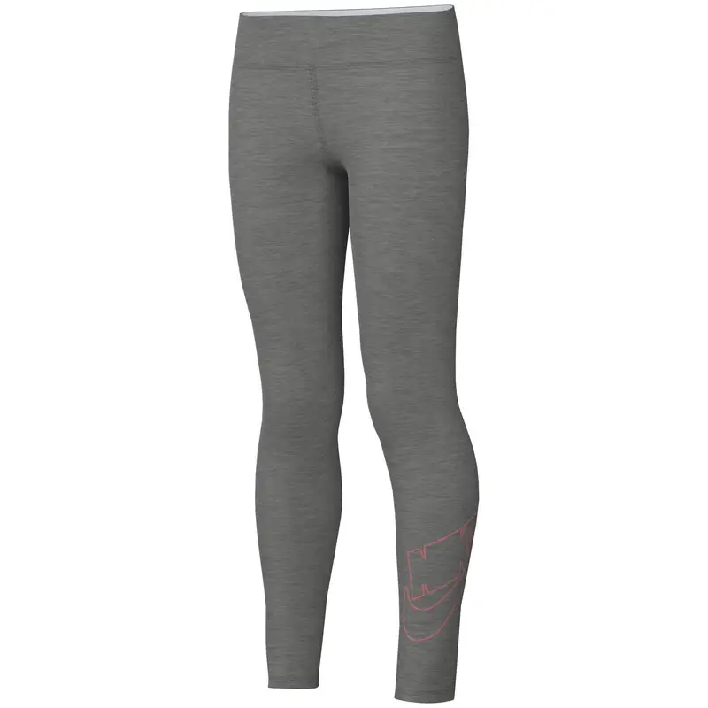 Leggings da bambina Nike Essential Futura Gris