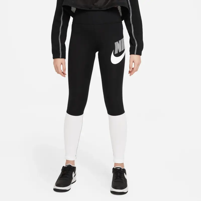 Leggings da bambina Nike Favorites Gx Noir