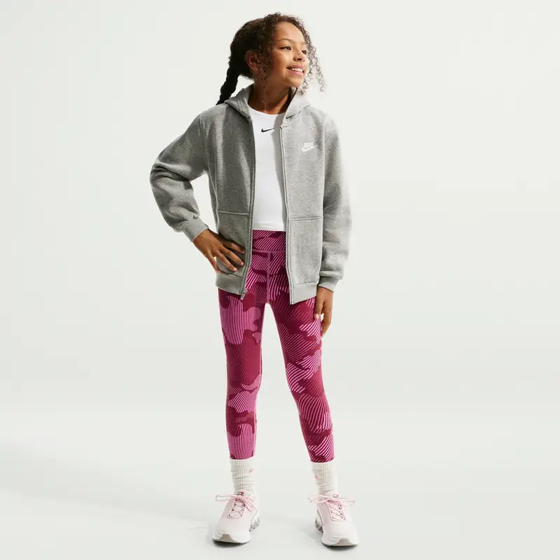 Leggings da bambina Nike One Rose