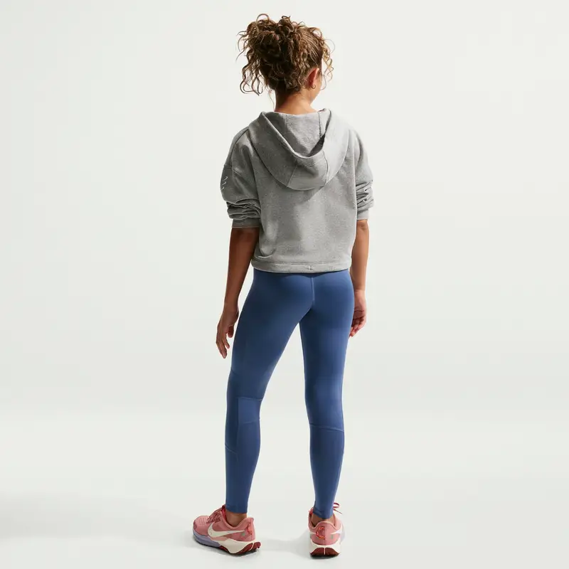 Leggings da bambina Nike Pro Bleu