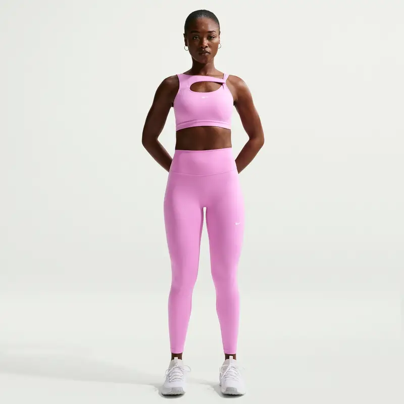 Nike Leggings Donna Rosa 4218832
