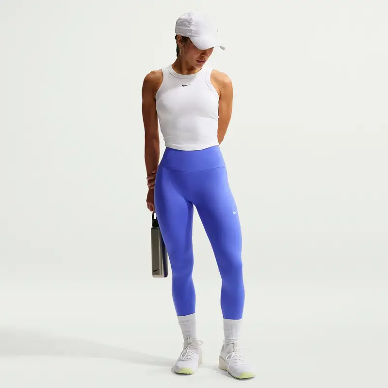 Leggings da donna Nike One Seamless Front Bleu