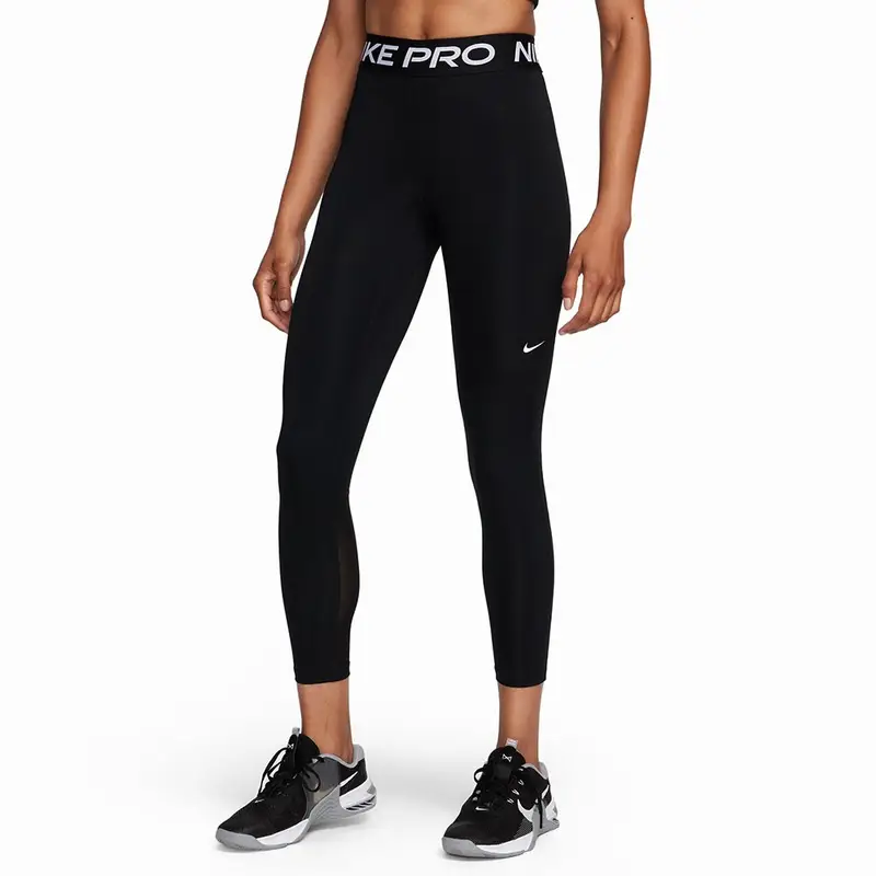 Leggings Palestra 7/8 Mid-Rise Nero Donna XL