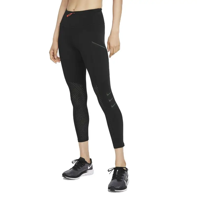 Leggings Running Dvn 7 8 Epic Lux Nero Grigio Donna XS