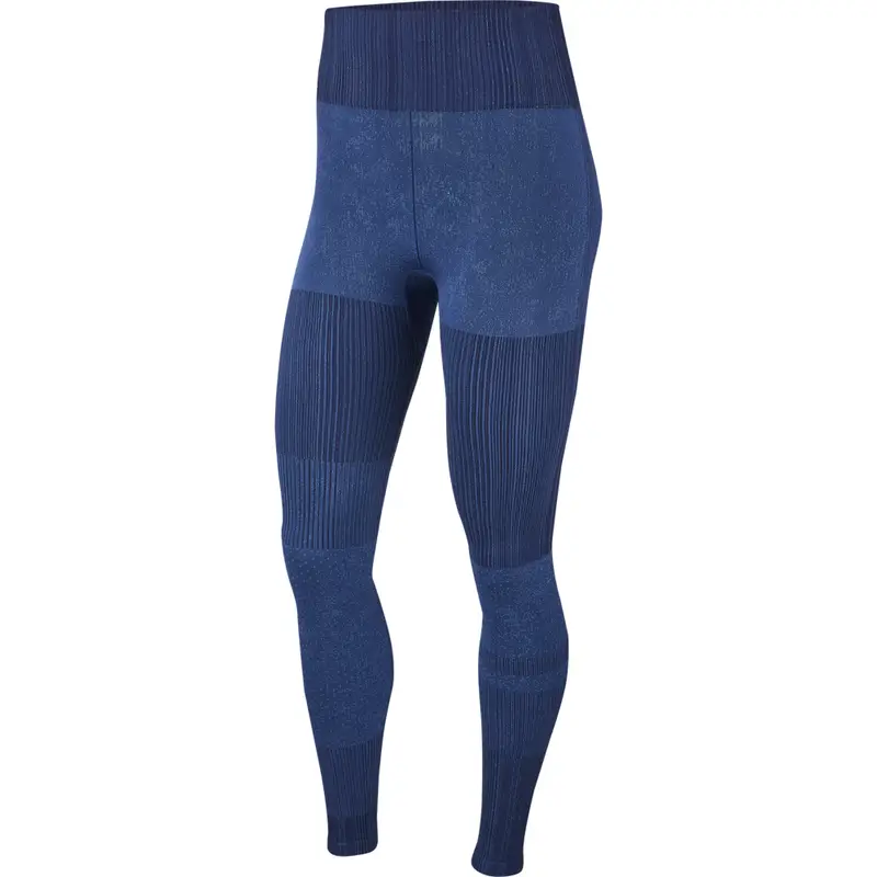 Leggings Sportivi Seamless Blu Donna M