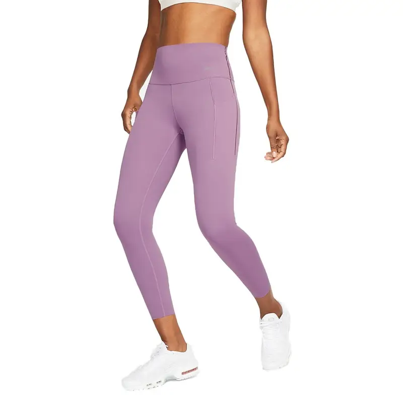 Leggings Sportivi Tight 7 8 Train Med Support Lilla Donna XS