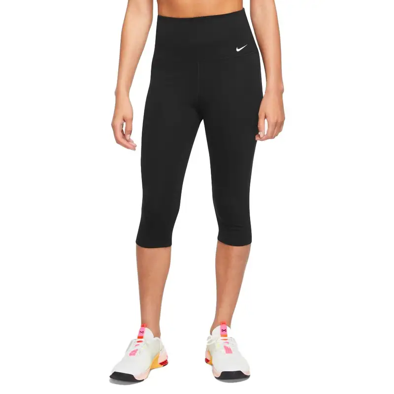 Leggings Sportivi Tight Capri One Nero Donna XS