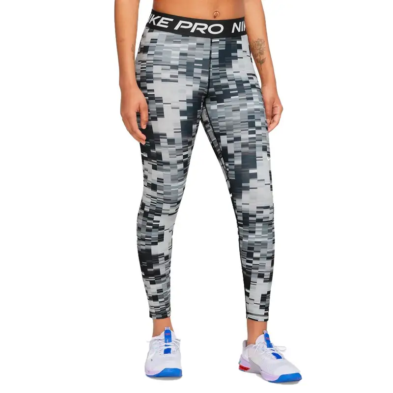 Leggings Sportivi Tight Pro Aop Nero Donna M