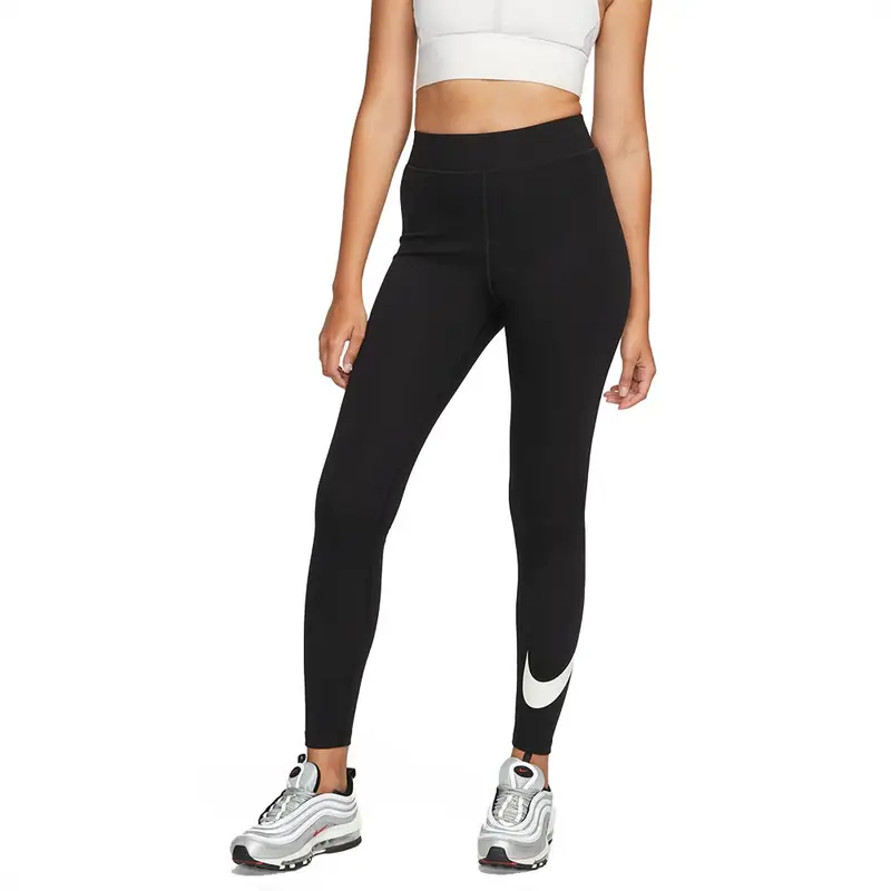 Leggings Swoosh Nero Donna L