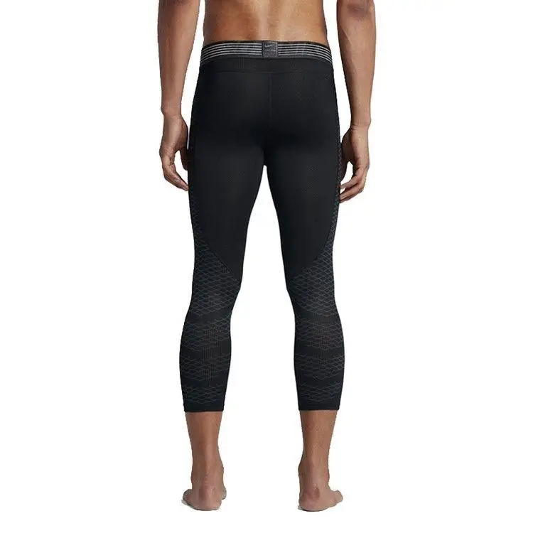 Logo del marchio Nike Pantaloni lunghi sportivi casual a vita media slim fit da uomo Neri 828164-010 XXL miniatura 4