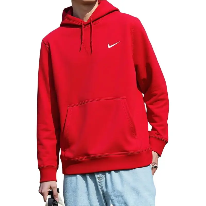 Nike Felpe Uomo Rosso 4099944 miniatura 2