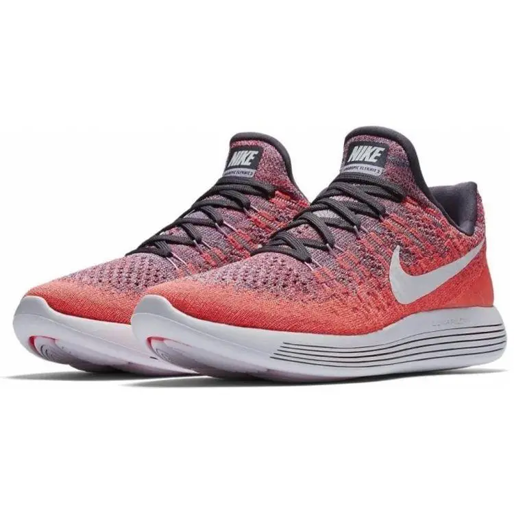 LunarEpic Low Flyknit 2 Uomo Sneakers Rosso Bianco-Viola-Terra 863780-500 36 5 miniatura 3