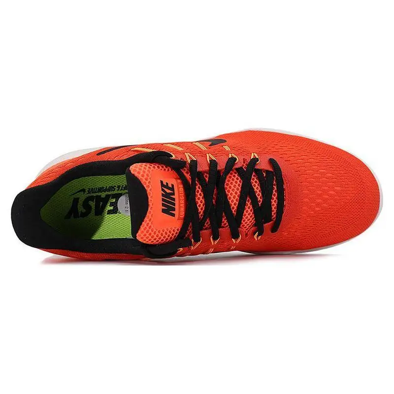 Lunarglide 8 Comode Versatili Resistenti Scarpe da Corsa Casual Basse Uomo Sneakers Arancione Nero Bianco 843725-802 44 miniatura 3