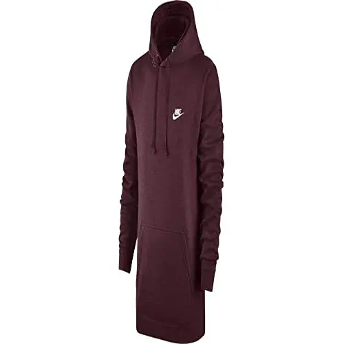 Nike M Nsw Club Po Bb, Felpa con Cappuccio Uomo, Marrone (Night Maroon/Night Maroon/Whit), XL