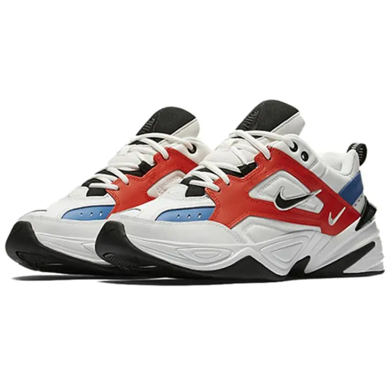 M2K Tekno Bianco Nero Arancione Sneakers Chunky AV4789-100 41 miniatura 5