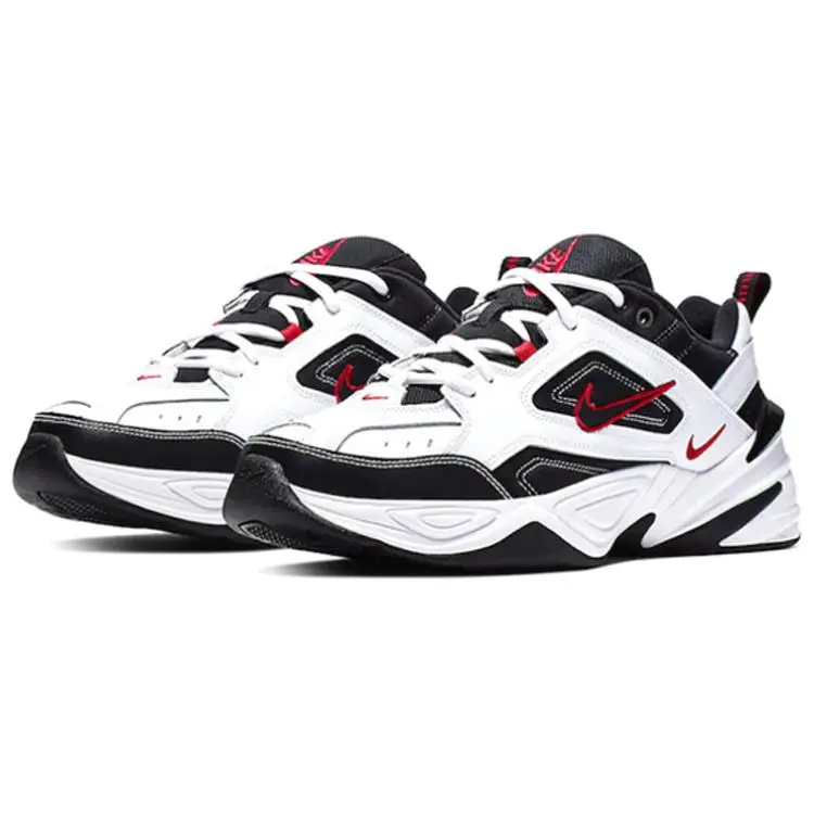 M2K Tekno Bianco Nero Rosso Sneakers Chunky AV4789-104 44 miniatura 2