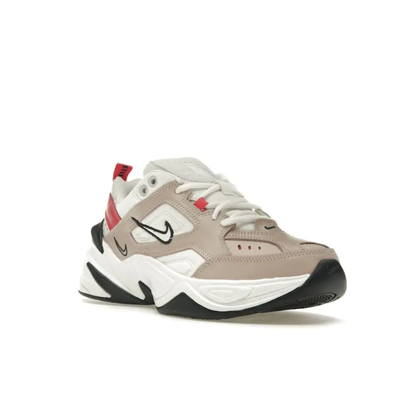 M2K Tekno Pietra Fossile Sneakers da Donna Crema Summit-White Rosso Pista AO3108-205 35 5 miniatura 2