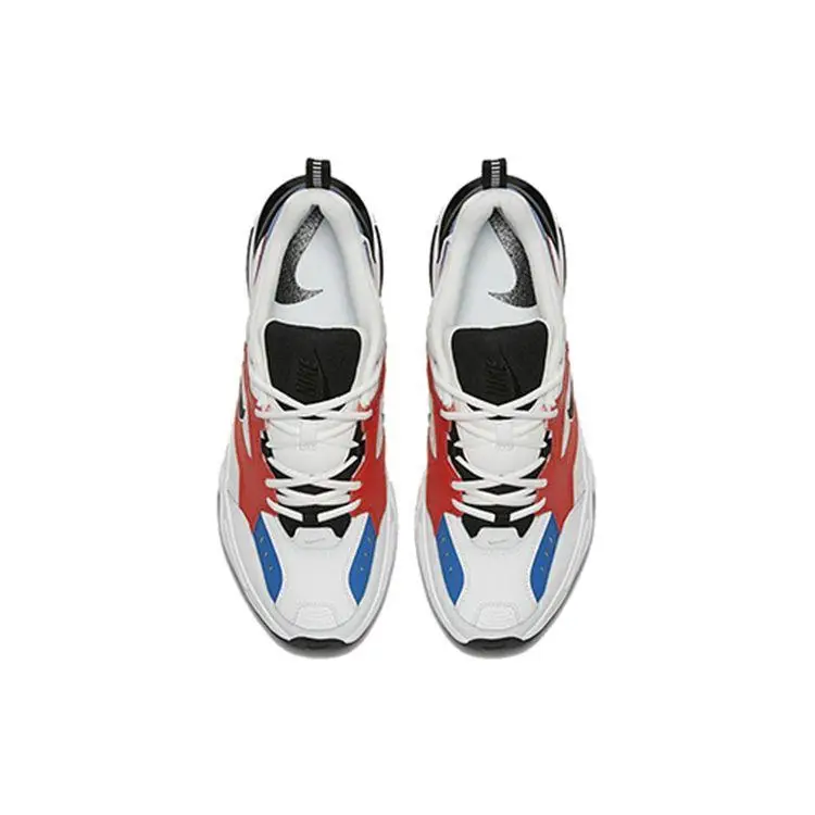 M2K Tekno Summit White Sneakers Unisex Nere-Arancioni Team AV4789-100 49 5 miniatura 3