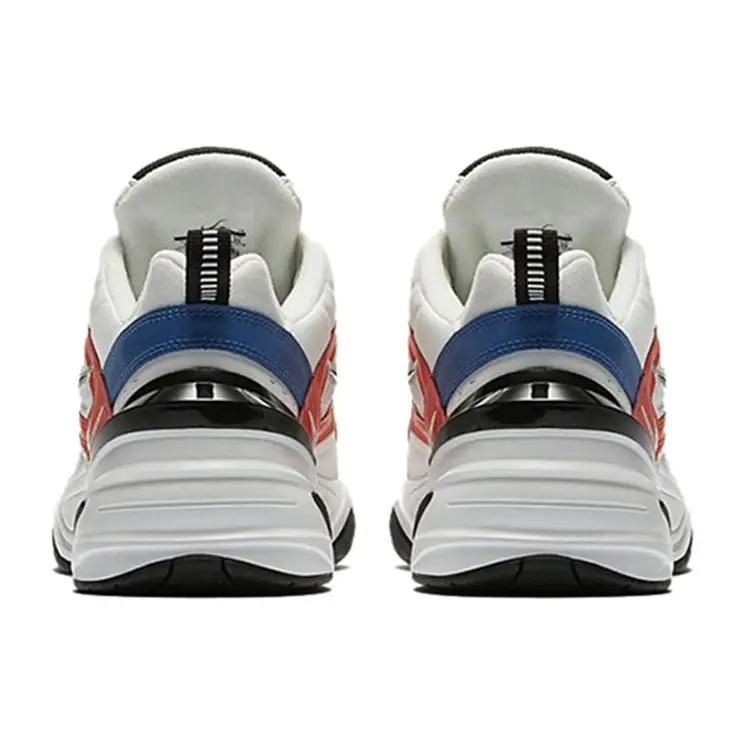 M2K Tekno Summit White Sneakers Unisex Nere-Arancioni Team AV4789-100 49 5 miniatura 5