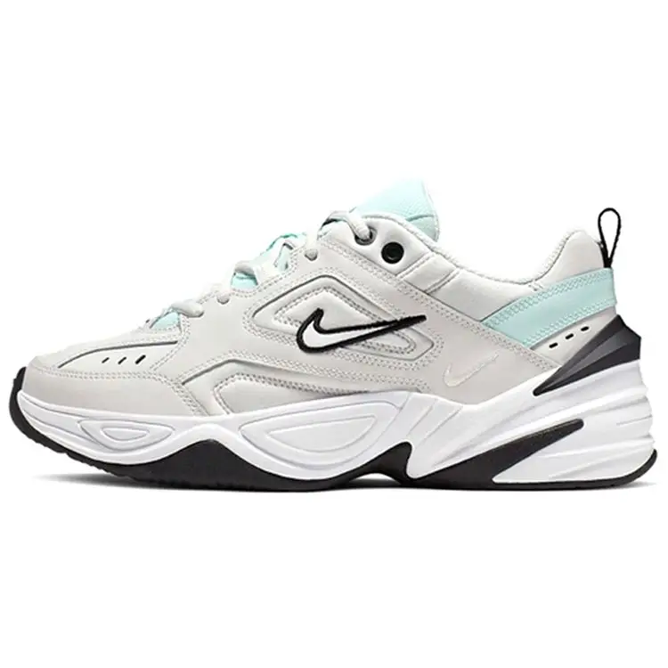 M2K Tekno Tinta Platino Scarpe da Ginnastica da Donna Bianco Bianco-Tinta Azzurra AO3108-013 43