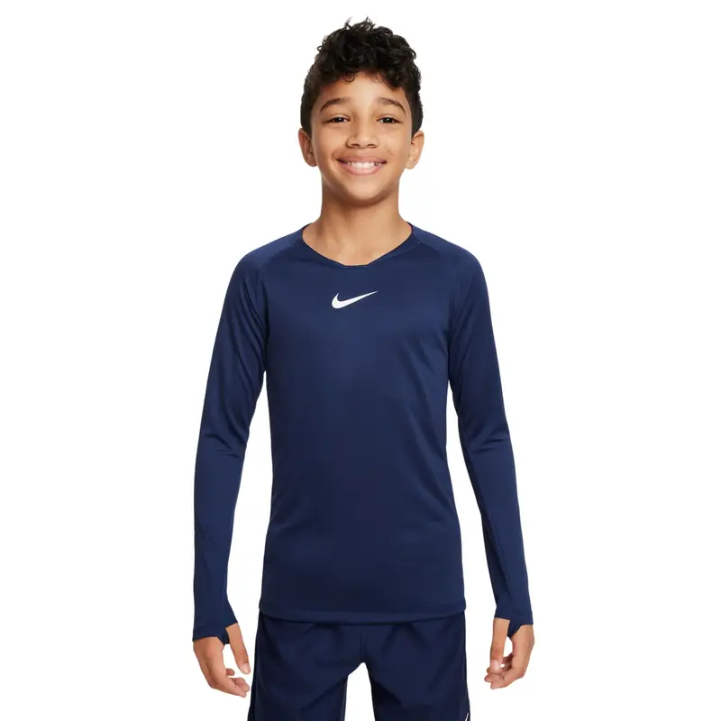 Maglia a compressione per bambini Nike Dri-FIT Bleu