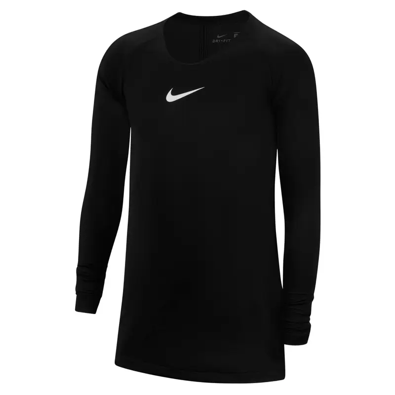 Maglia a compressione per bambini Nike Dri-FIT Noir