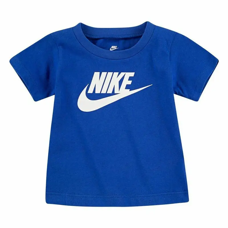 Maglia a Maniche Corte per Bambini Nike Futura SS Azzurro | Nike Blu