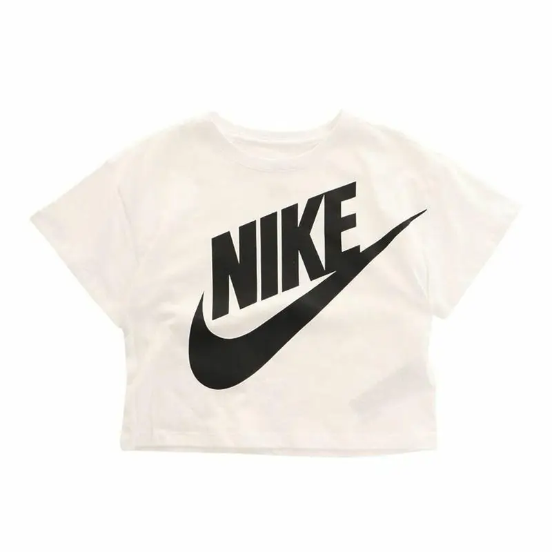 Maglia a Maniche Corte per Bambini Nike Icon Futura Bianco | Nike