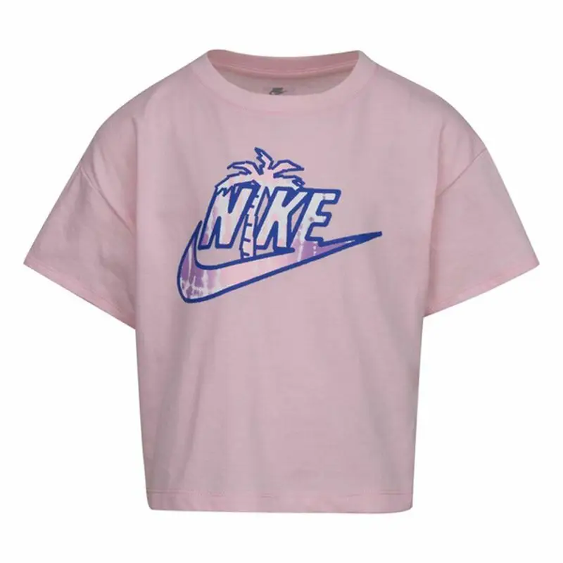 Maglia a Maniche Corte per Bambini Nike Knit Rosa | Nike
