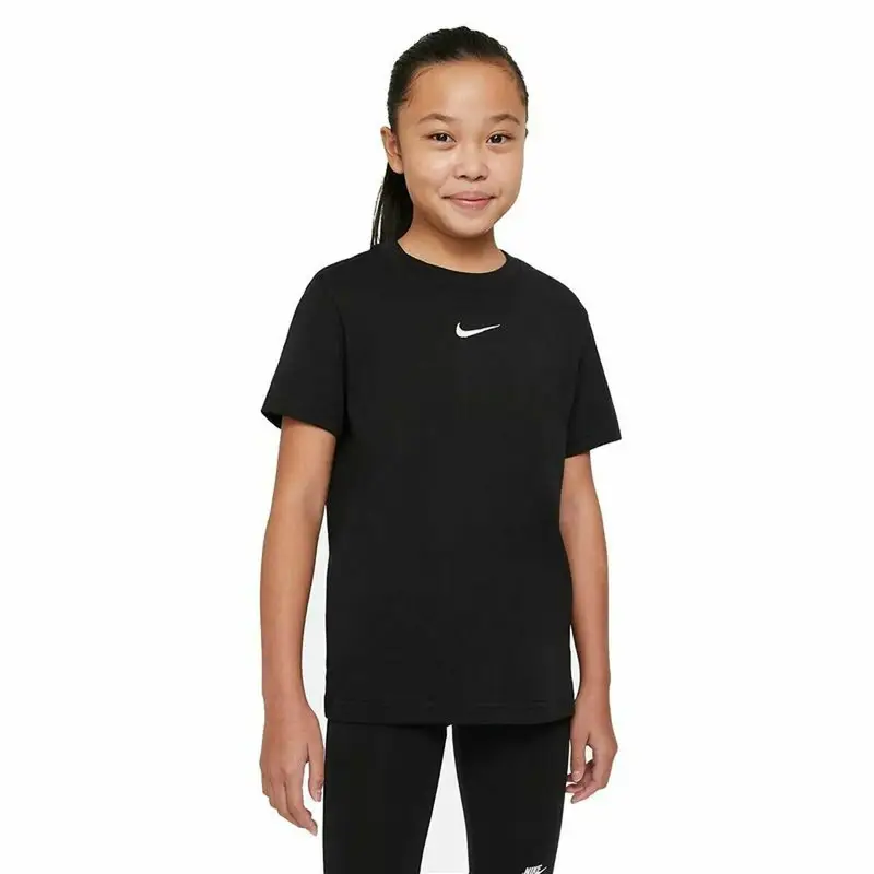 Maglia a Maniche Corte per Bambini Nike Sportswear Nero | Nike