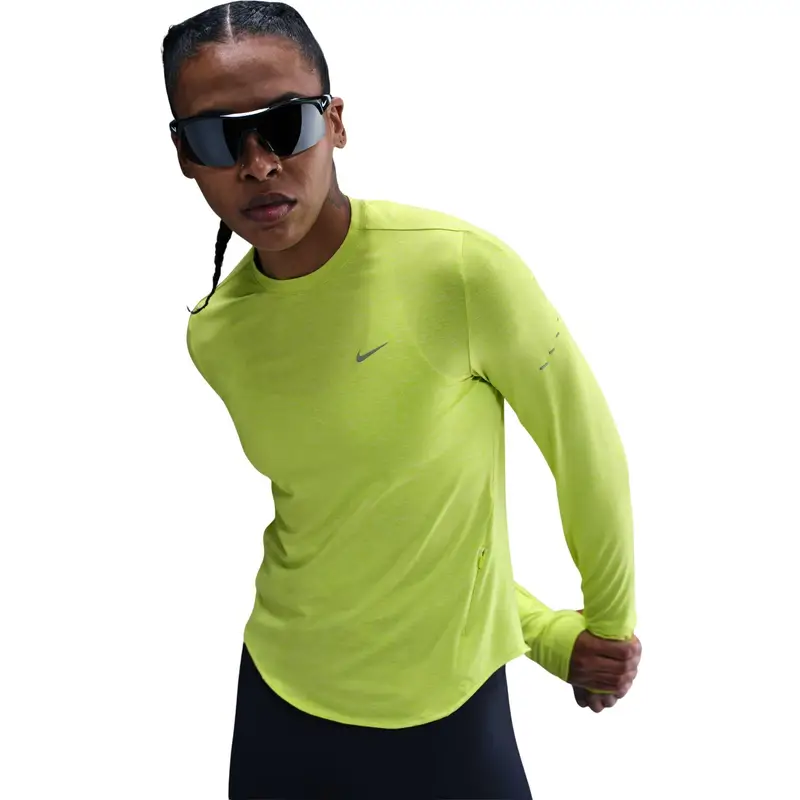 Maglia a maniche lunghe da donna Nike Swift Bleu